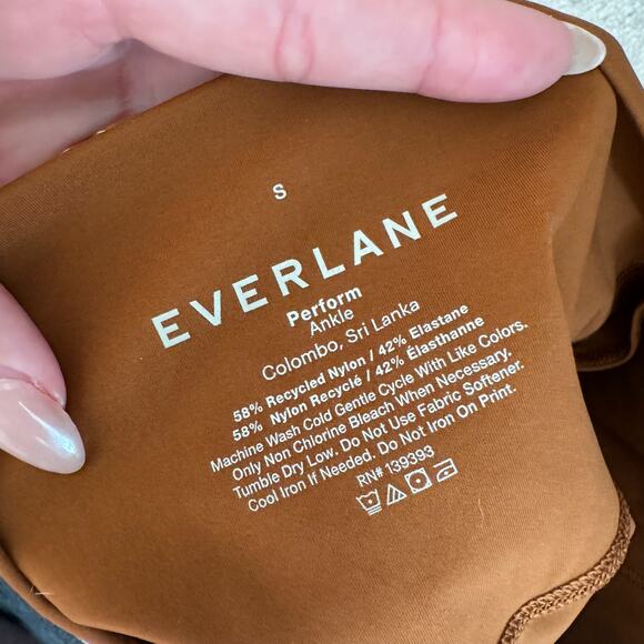 Everlane Perform Ankle Copper Brown Leggings - Picture 6 of 8